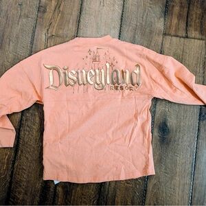 Disneyland-Kids' Peach Long Sleeve Tee